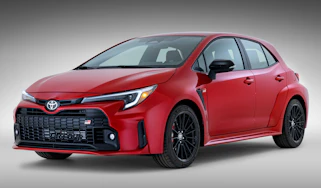 Toyota GR Corolla - front