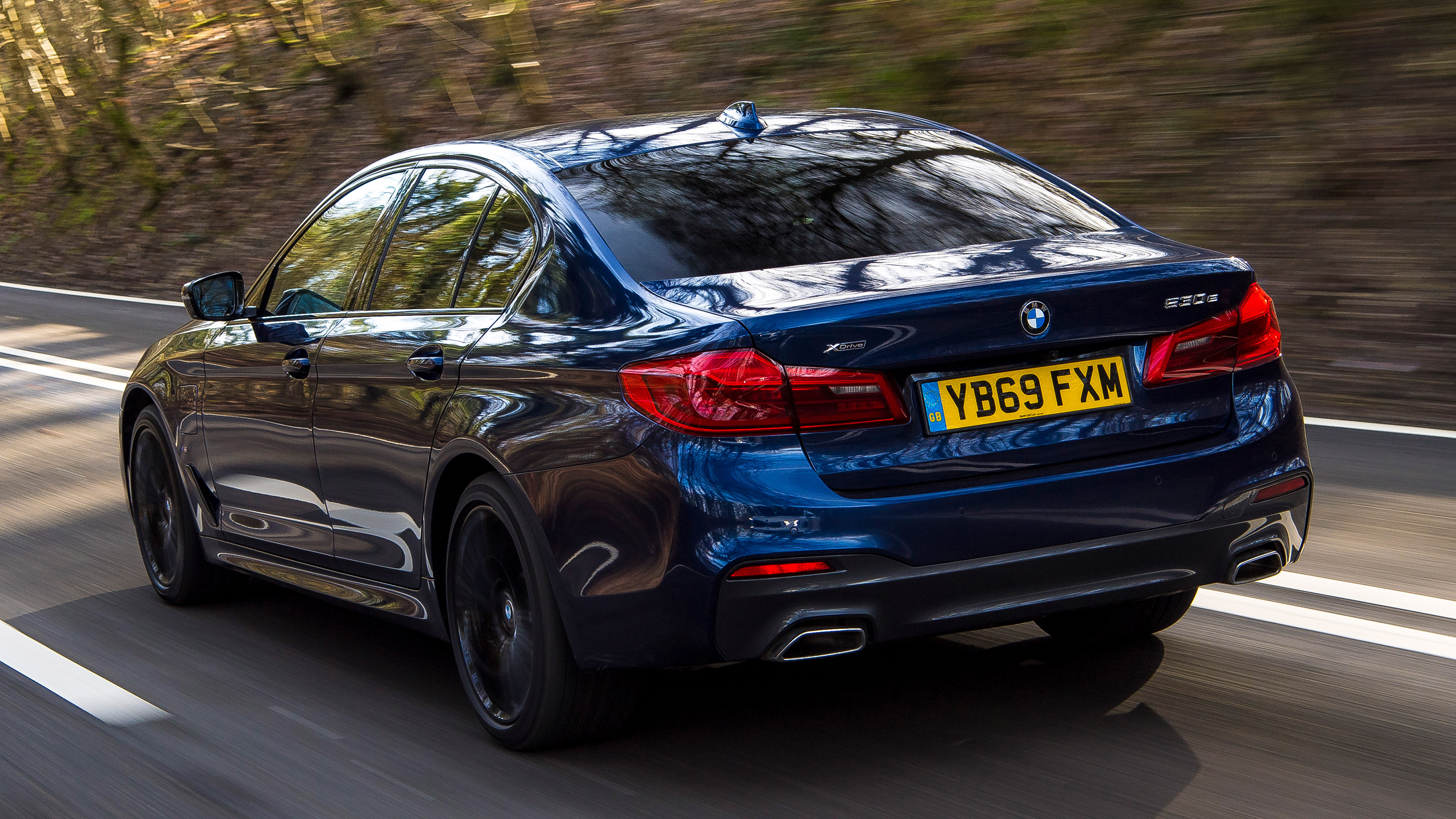 Used BMW 5 Series Mk7 - rear