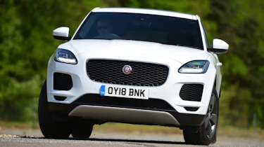 Used Jaguar E-Pace - front action