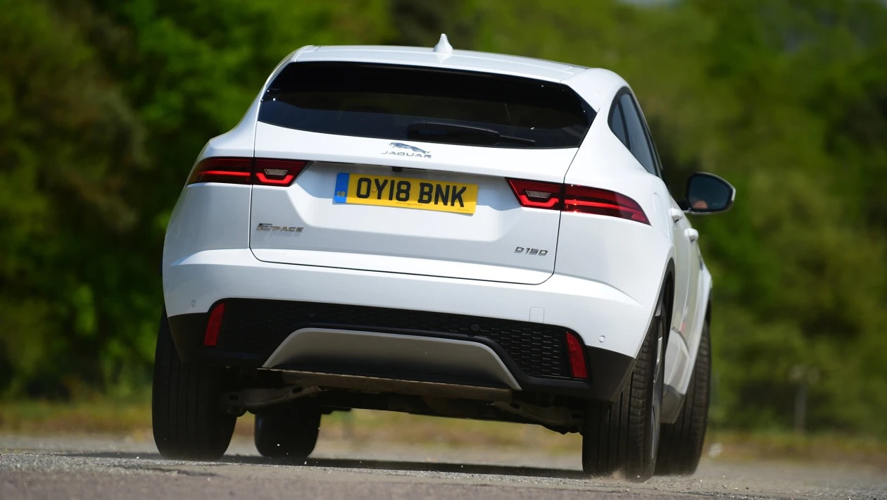 Used Jaguar E-Pace - rear action
