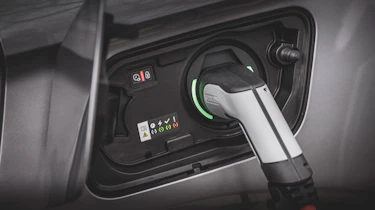 Vauxhall Grandland PHEV - plugged in