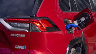 2022 Suzuki Across PHEV - charge socket