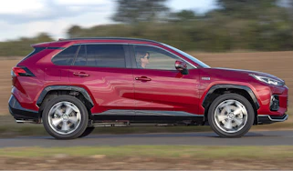 2022 Suzuki Across PHEV - side tracking