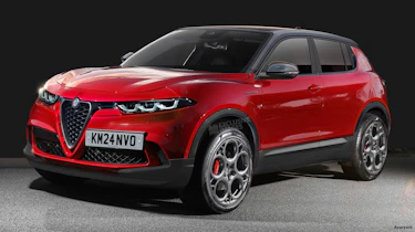 Alfa Romeo baby SUV exclusive image - front