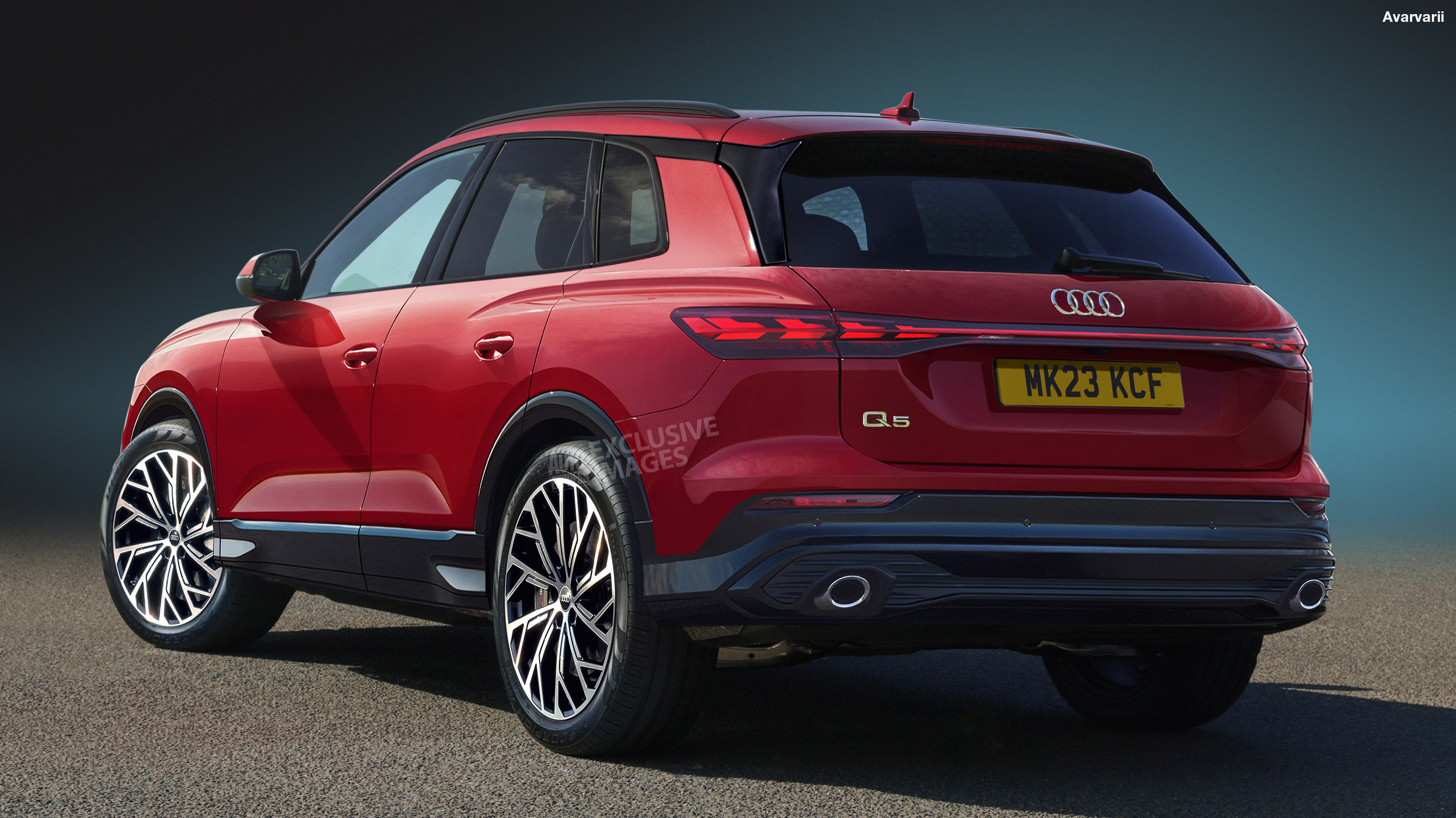 Audi Q5 - rear (watermarked)