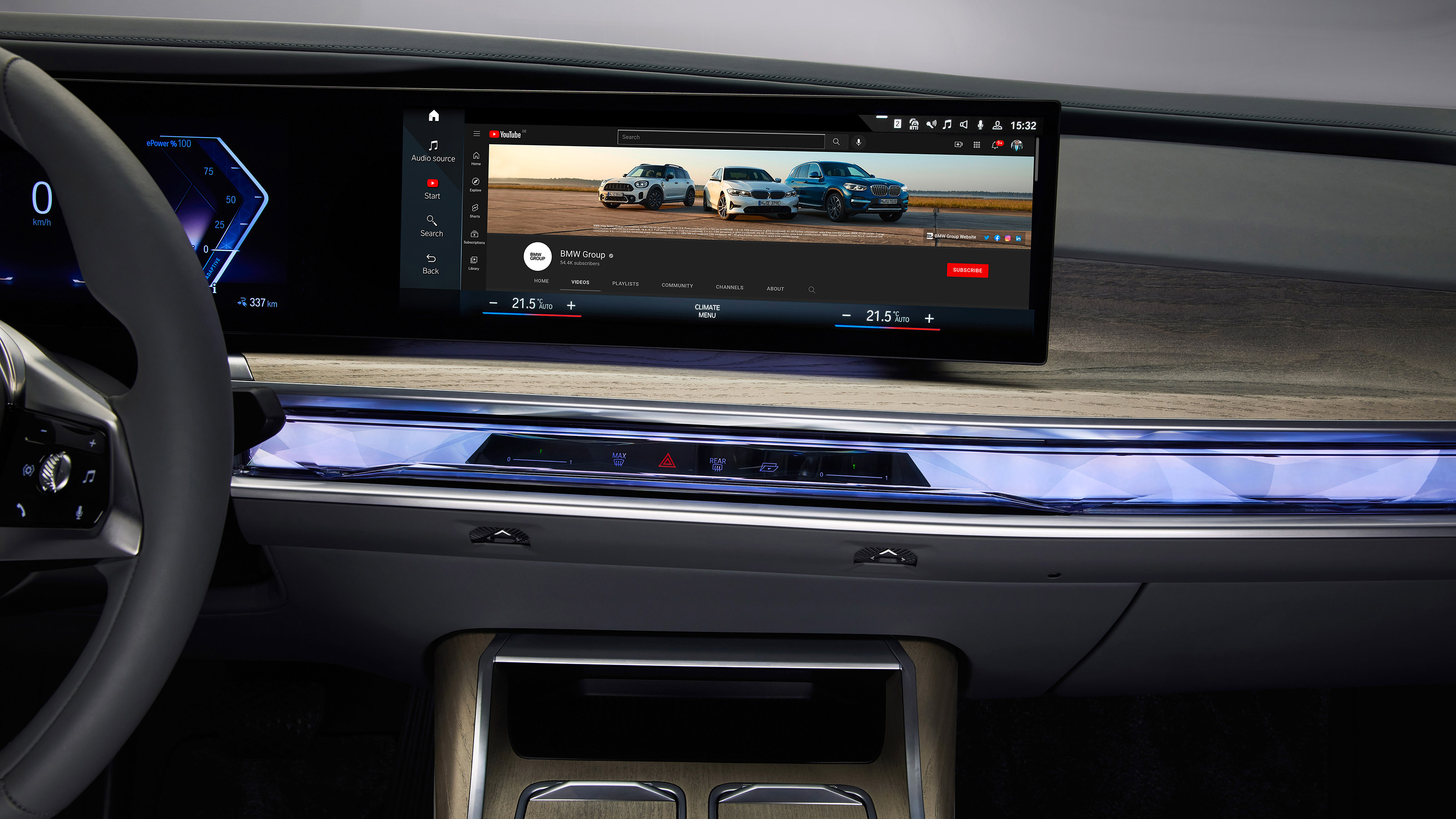 BMW i7 - infotainment