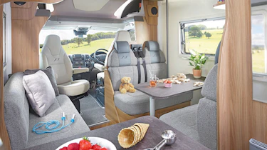 Bailey motorhome interior