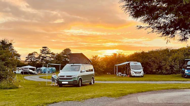 Cumbria campsite