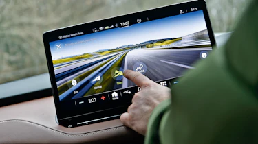 Skoda Enyaq iV 80 long termer final report: infotainment screen