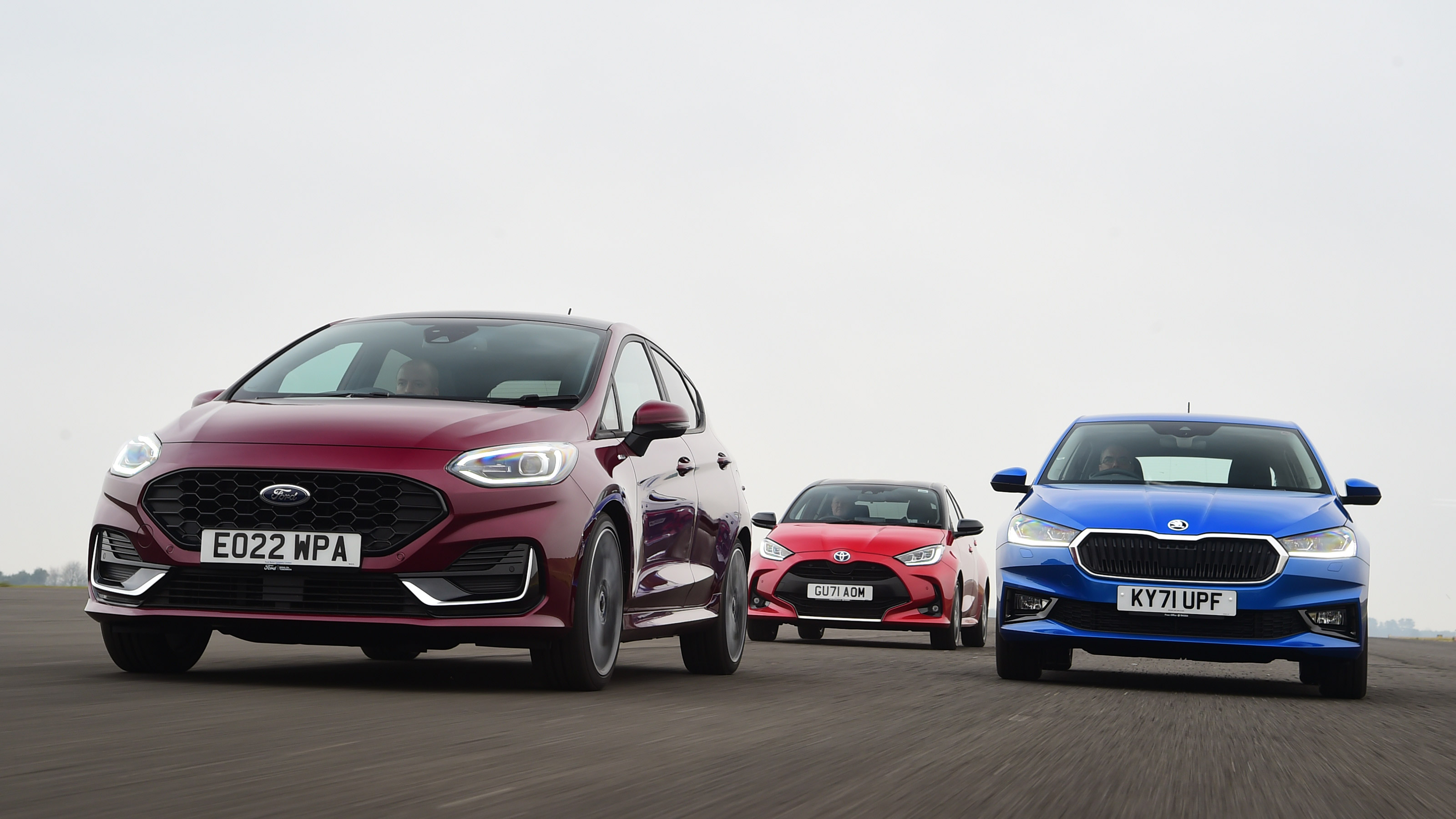 Ford Fiesta vs Skoda Fabia vs Toyota Yaris - header