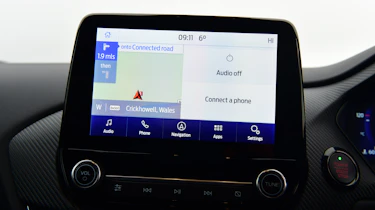 Ford Puma ST - sat-nav