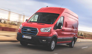 Ford E-Transit - front tracking