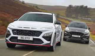 Hyundai Kona N vs Ford Puma ST - header