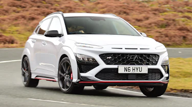 Hyundai Kona N - front tracking