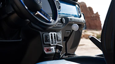Jeep Magneto 2.0 concept - interior detail