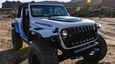 Jeep Magneto 2.0 concept - front detail