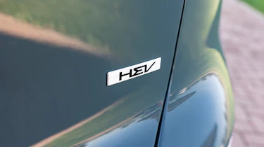 Kia Niro Hybrid prototype - HEV badge