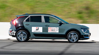Kia Niro Hybrid prototype - side