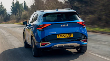 Kia Sportage PHEV - rear tracking
