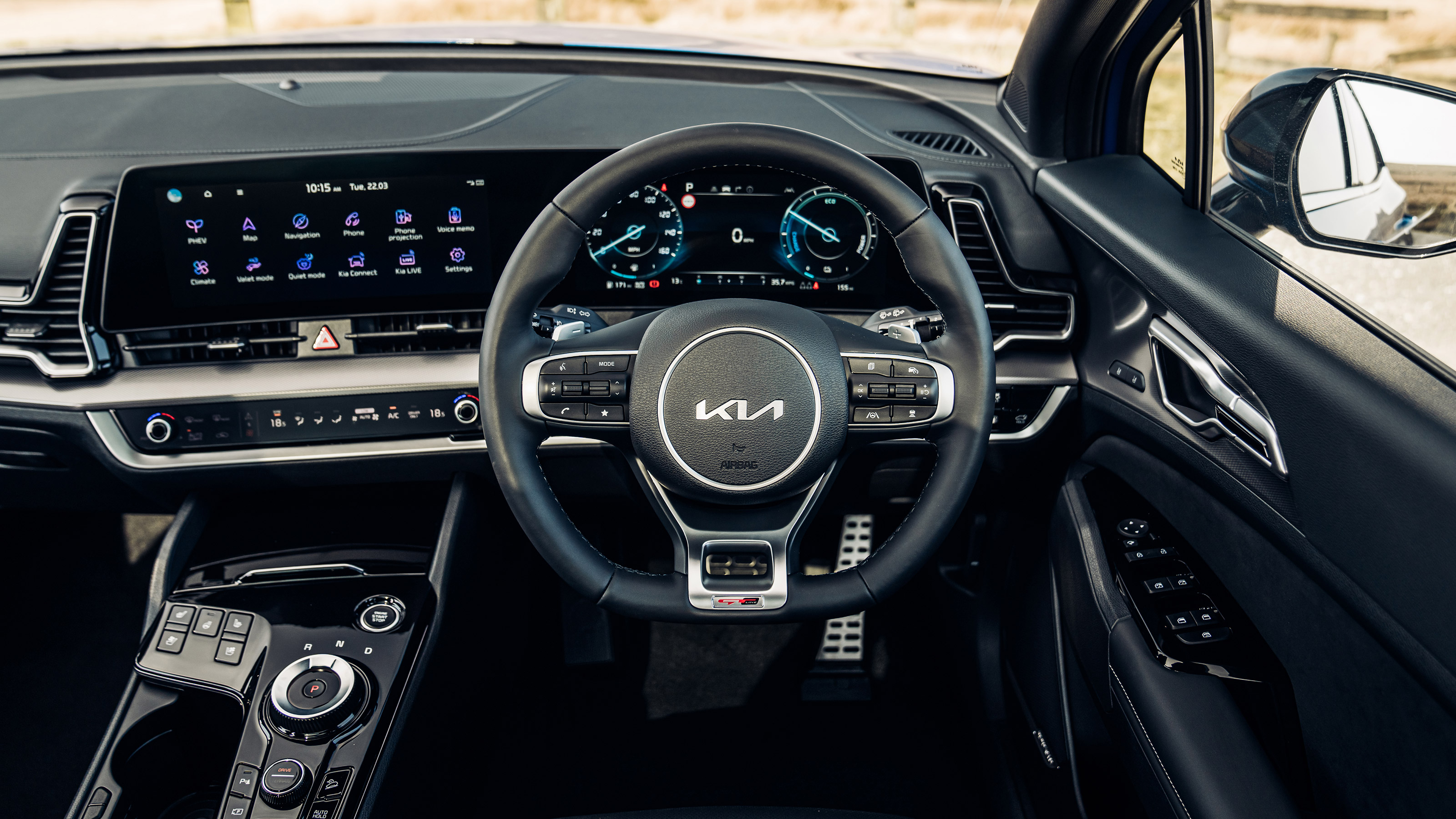Kia Sportage PHEV - dash