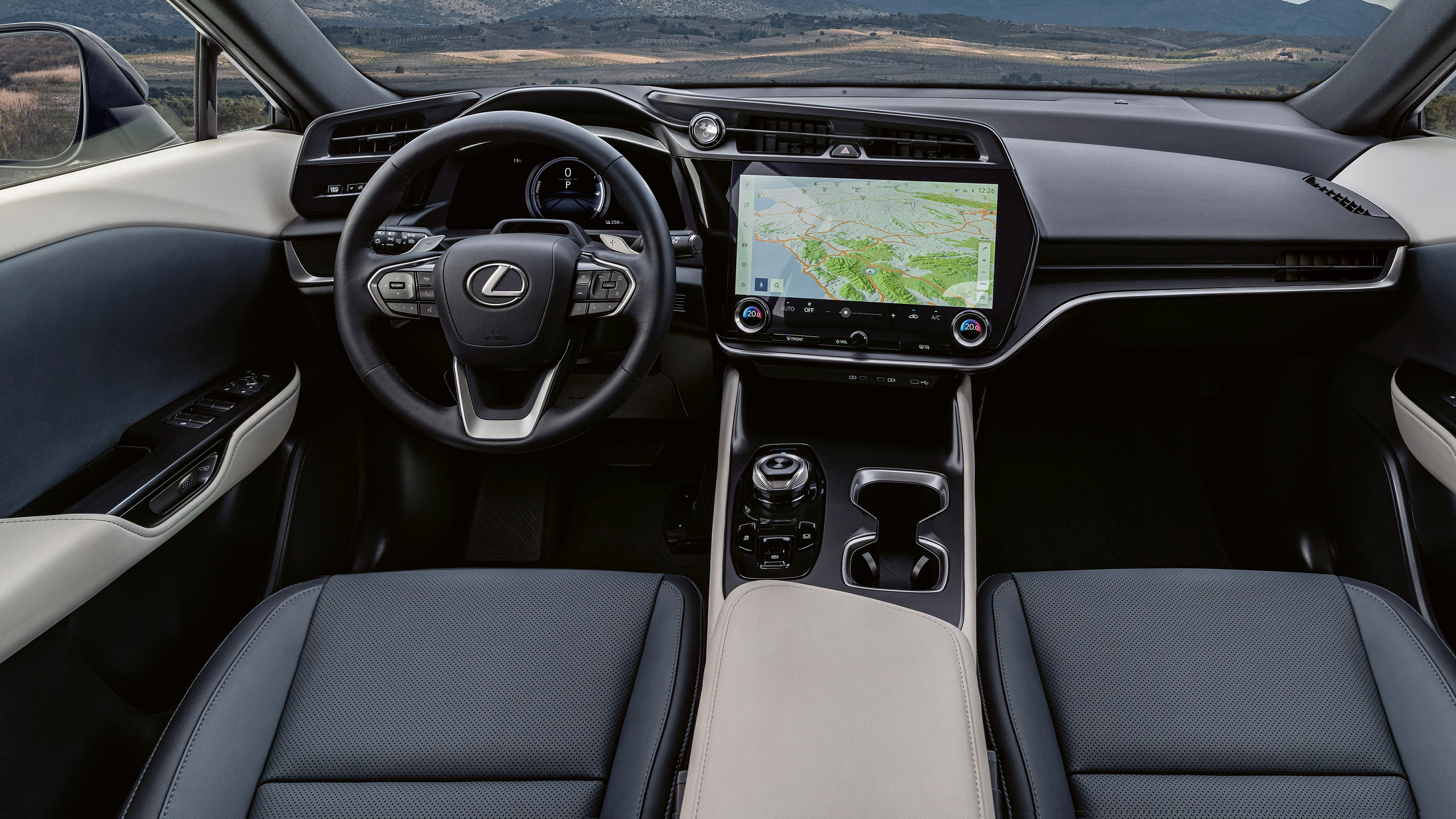 Lexus RZ 450e - dash