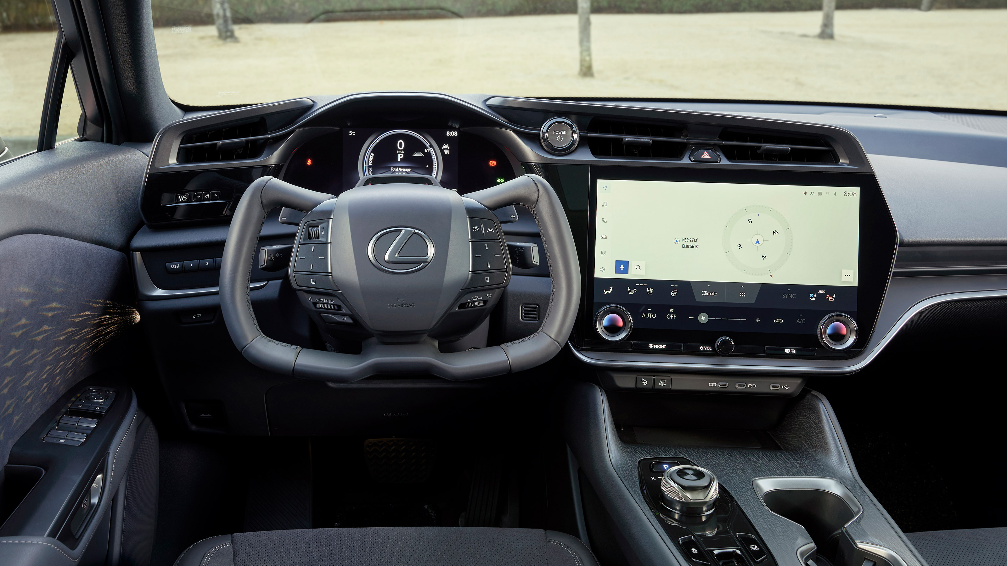 Lexus RZ 450e - cabin