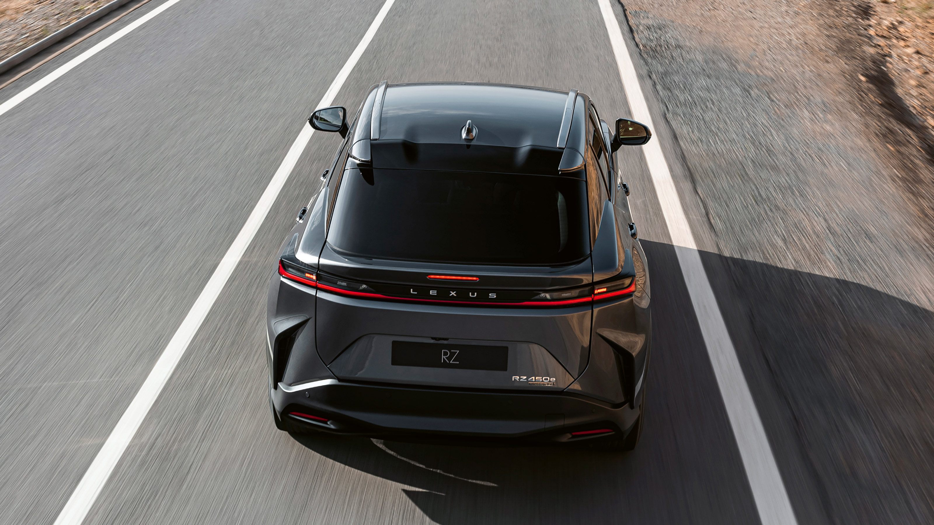 Lexus RZ 450e - above