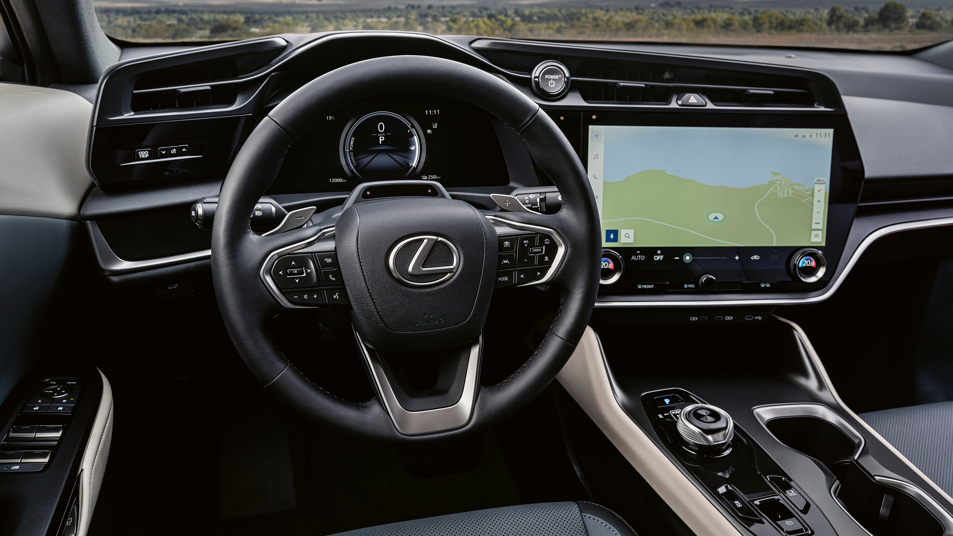 Lexus RZ 450e - steering wheel