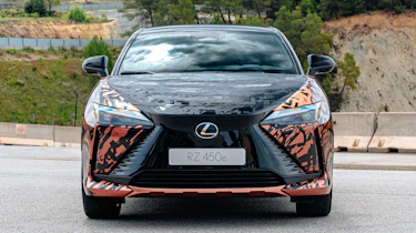 Lexus RZ 450e prototype - full front