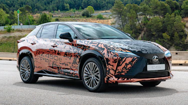 Lexus RZ 450e prototype - front