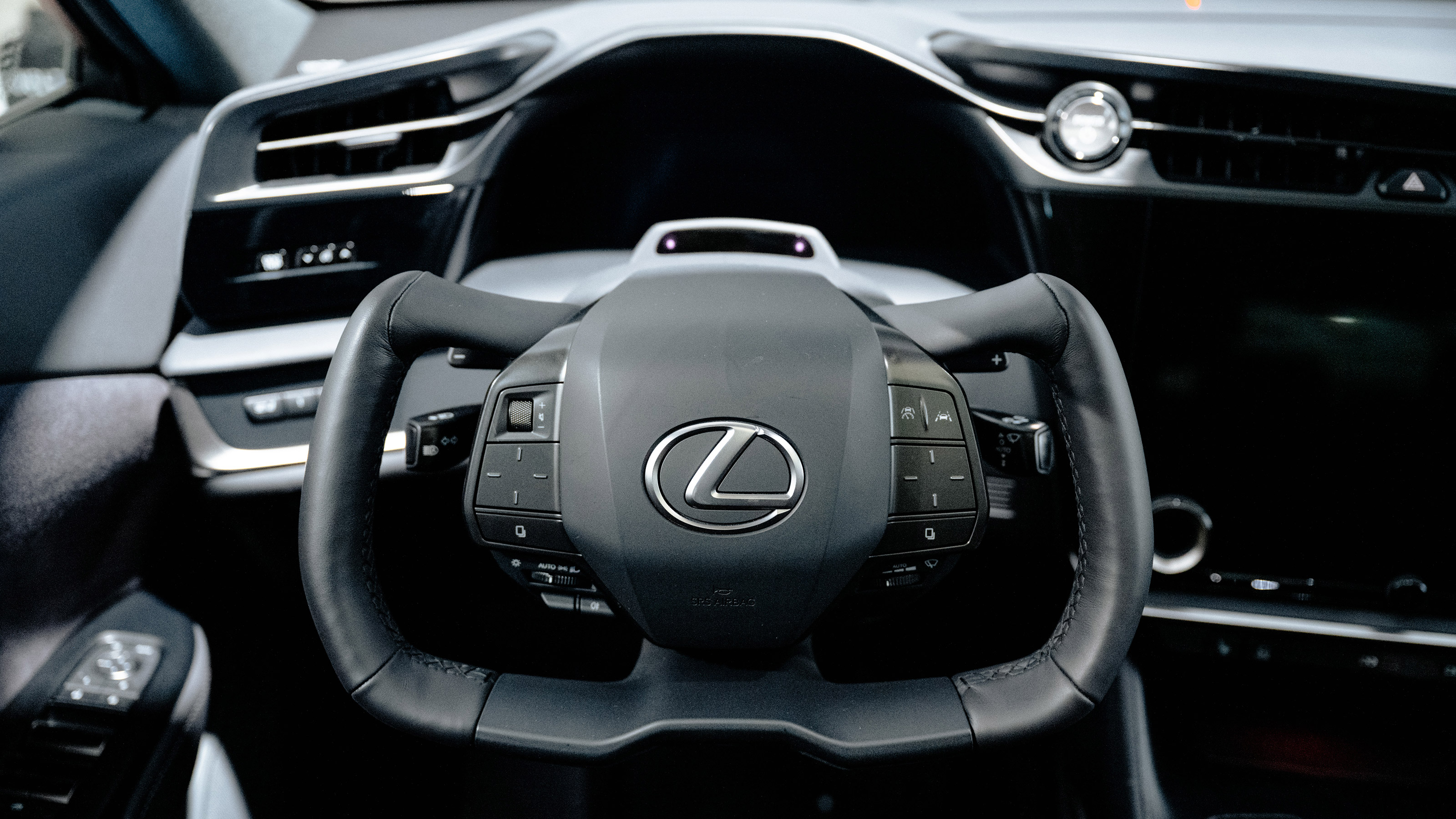 Lexus RZ 450e prototype - dash