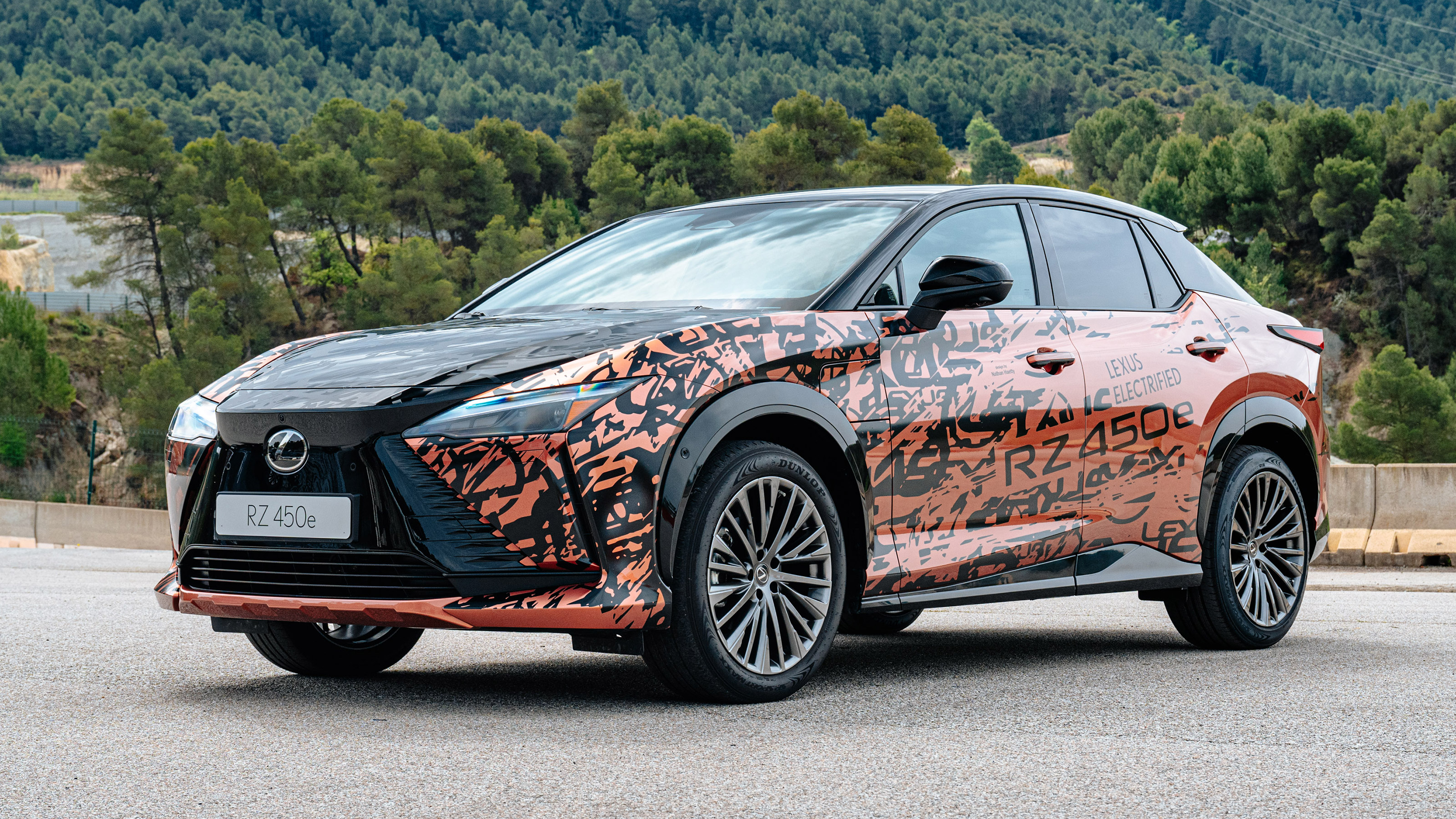 Lexus RZ 450e prototype - front static