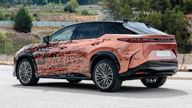 Lexus RZ 450e prototype - rear static