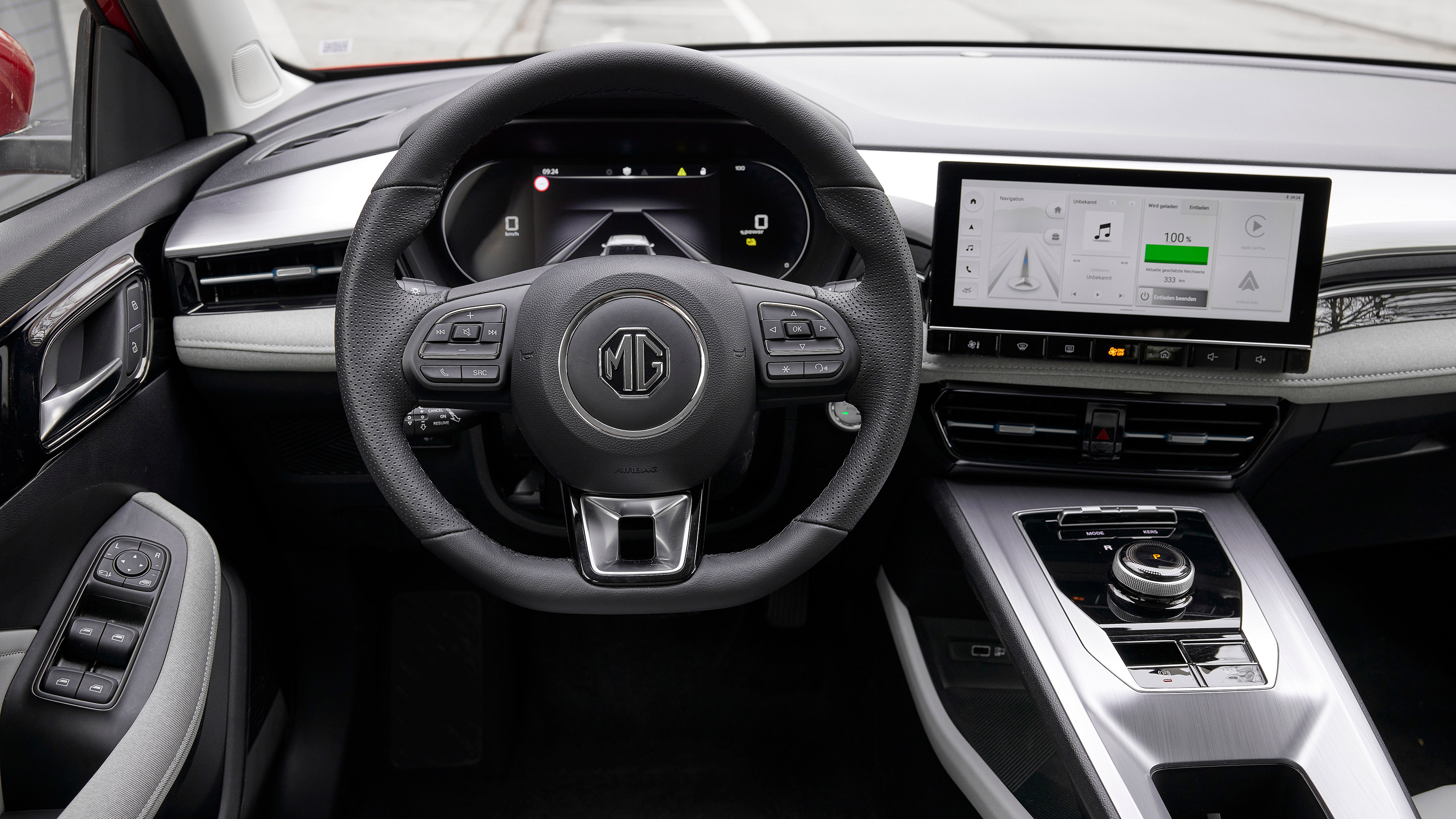 MG5 EV - dash