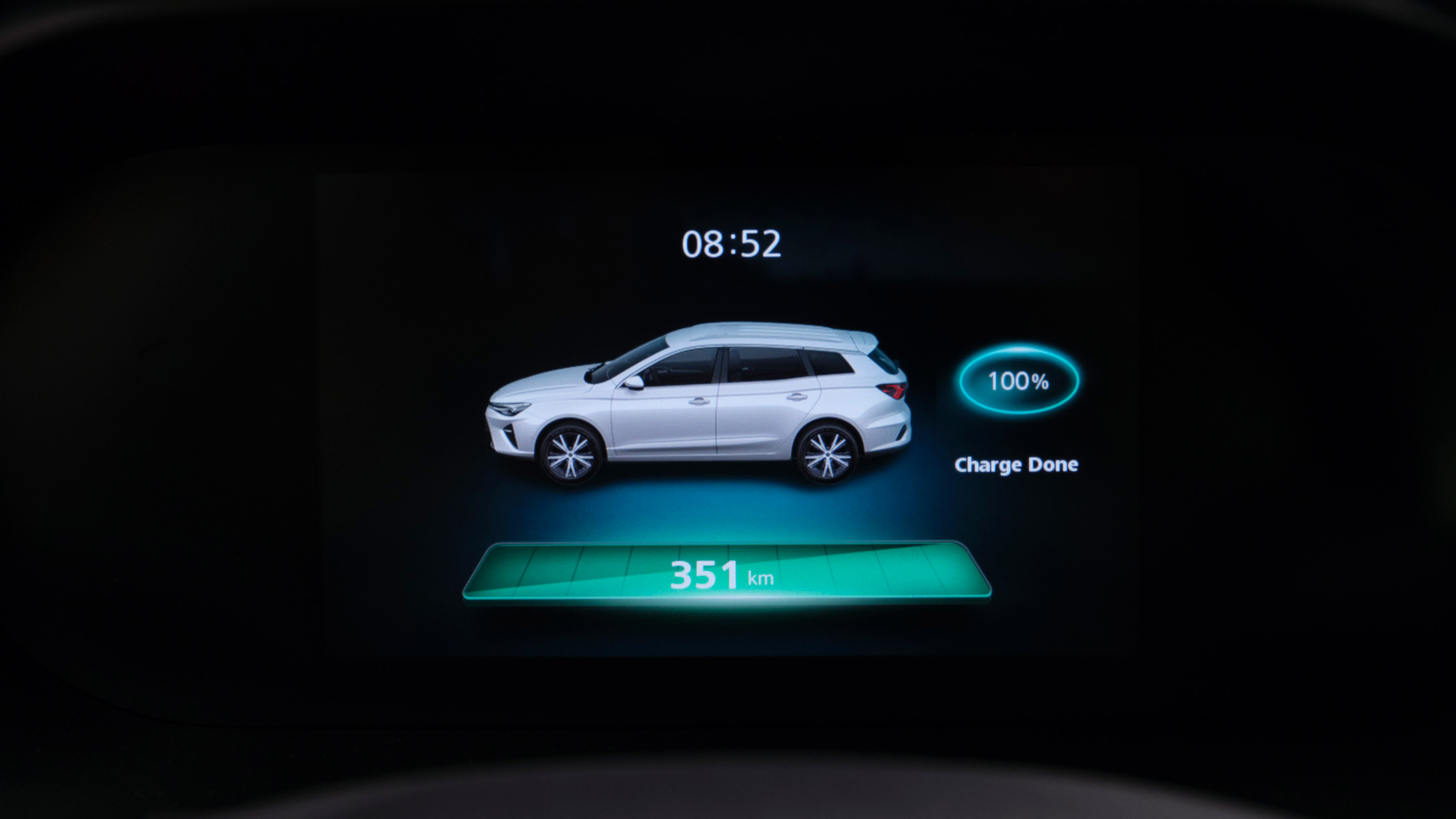 MG5 EV - charging status