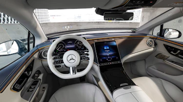 Mercedes EQE - cabin