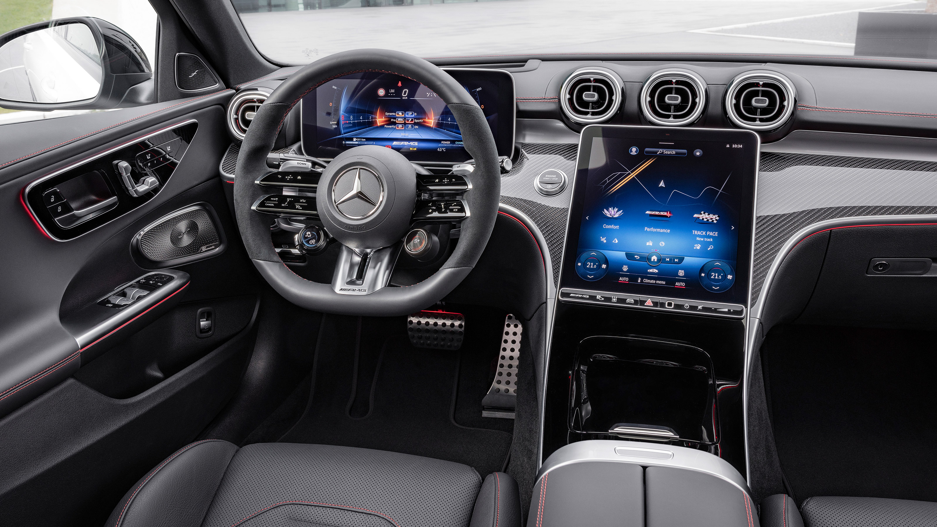 Mercedes-AMG C 43 - dash