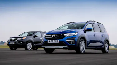 New Dacia Jogger vs used Kia Sorento - header