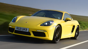 Porsche 718 Cayman - front action
