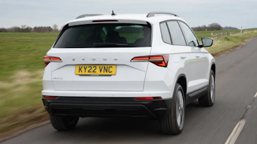 Skoda Karoq facelift - rear
