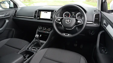 Skoda Karoq facelift - cabin