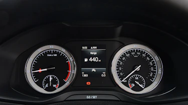Skoda Karoq facelift - dials