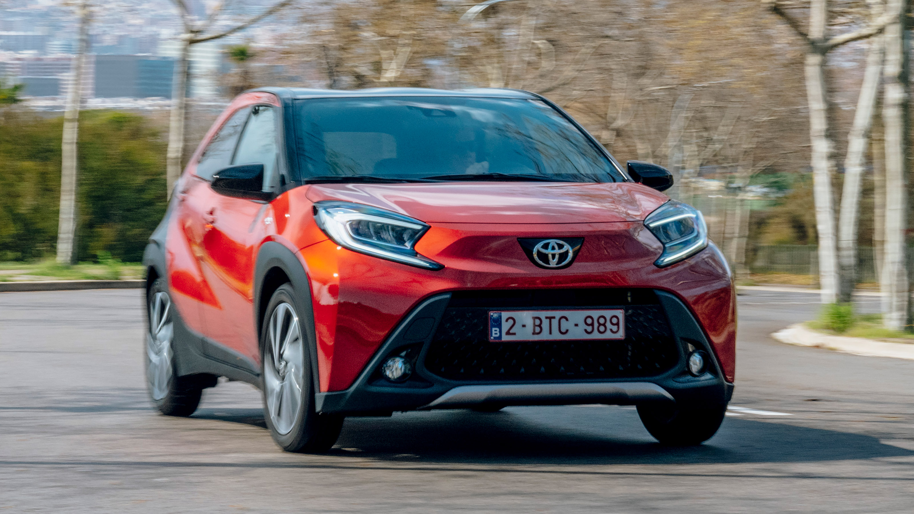 Toyota Aygo X - front action