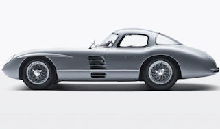 1955 Mercedes 300 SLR - side