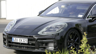 2024 Porsche Panamera spyshot - front quarter