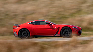 Aston Martin V12 Vantage - side
