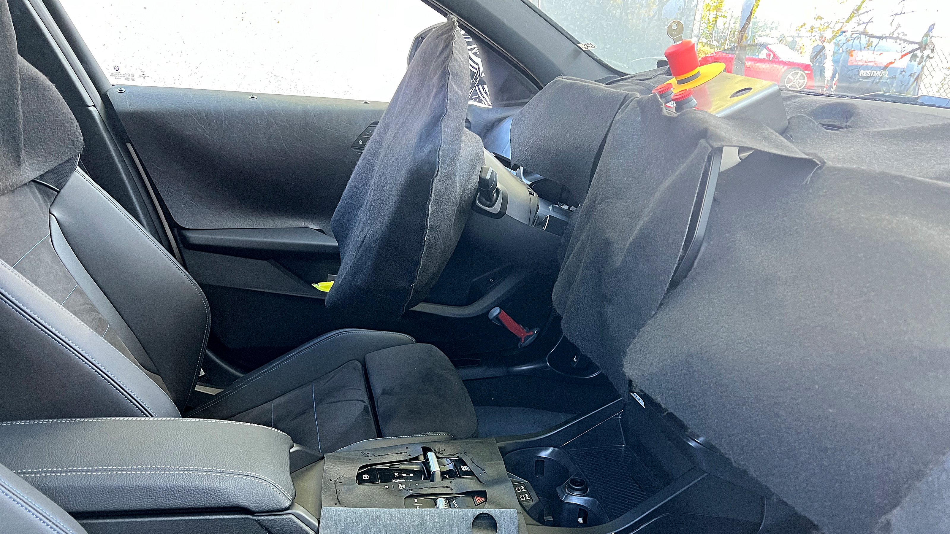 BMW 1 Series facelift spy - interior