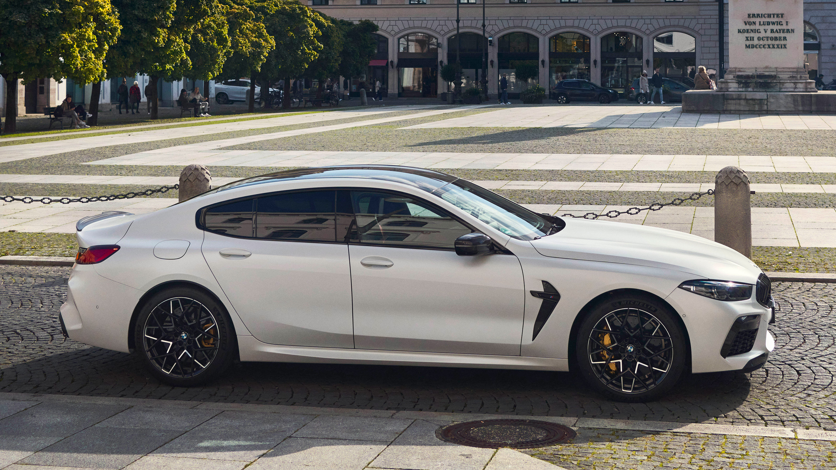 BMW M8 Gran Coupe - side