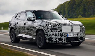 BMW XM prototype - front