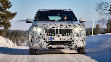 BMW iX1 winter testing - front